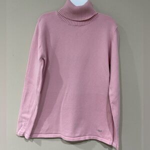 ❤️❤️ Mayoral Girl’s Dusty Rose 80% Cotton Blend Turtleneck, Size 10